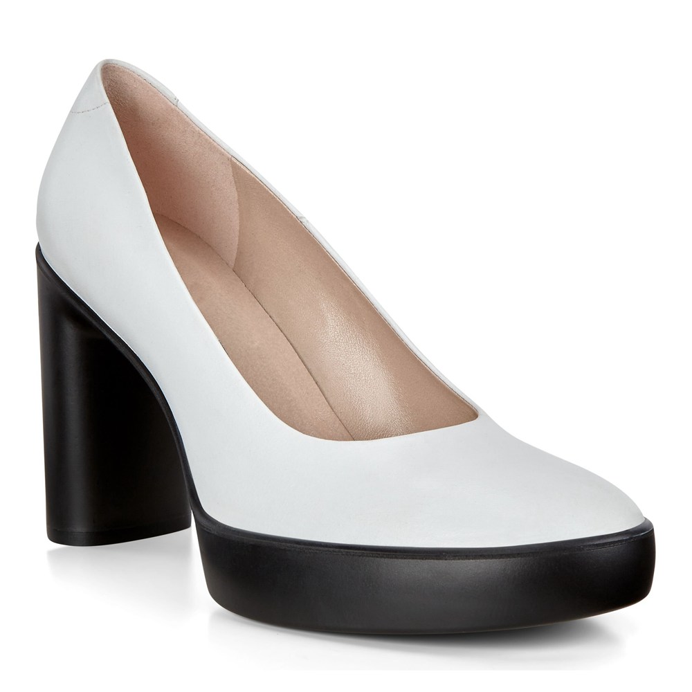 Pumps Mujer - ECCO Shape Sculpted Motion 75S - Blancos/Negros - ZUG671209